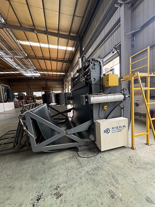 海绵压缩打卷机