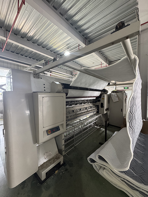 海绵压缩打卷机